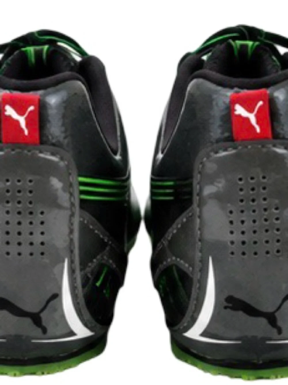Puma Complete TFX Sprint 3 Track Spikes RARE Size  15 Black Green 185198-06 NIB